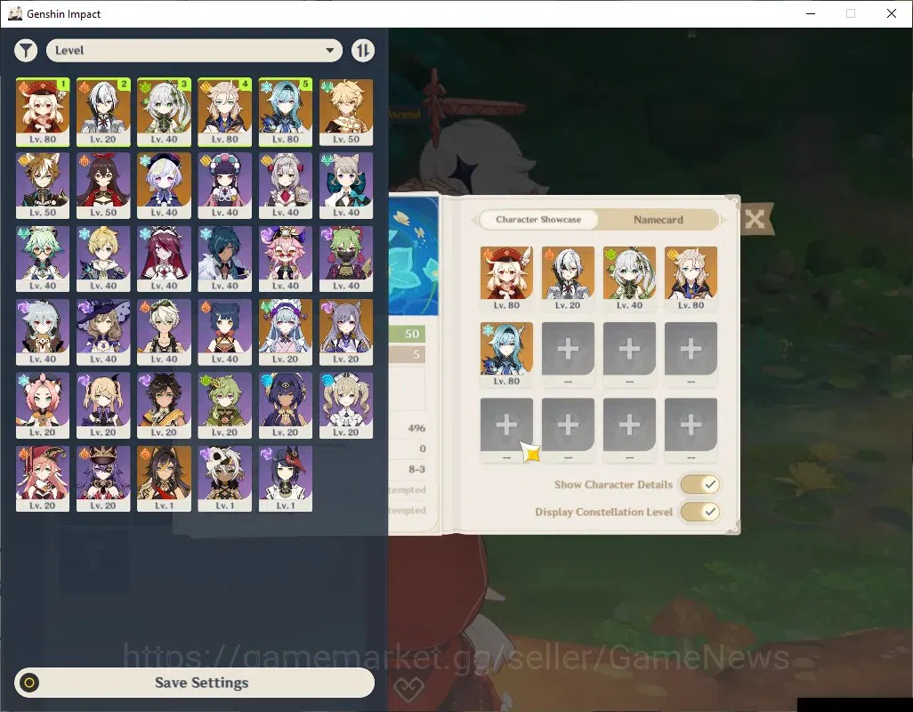 Genshin Impact Accounts ASIA|AR 50|BD Unset|5 Limited + 1 (*5Weap)|Arlecch image 2