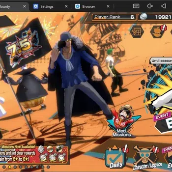 One Piece Bounty Rush Accounts High-End Android|EX 3|BP Kuzan Lv100 Max,FE Sabo,FZ Zephyr Lv60|Many G9 Medals|PR 6|RD 1333