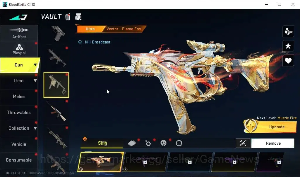 Blood Strike Accounts ASIA|Collab BLEACH MCX|3 ULTRA[Vector,QGZ95,UMP45] image 8