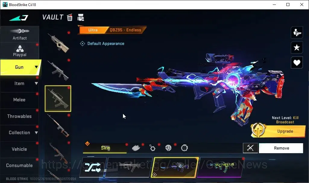 Blood Strike Accounts ASIA|Collab BLEACH MCX|3 ULTRA[Vector,QGZ95,UMP45] image 9