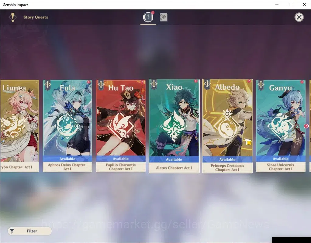 Genshin Impact Accounts Asia |AR 43 |2 Limited |Columbina,Linnea |MC Male  image 11