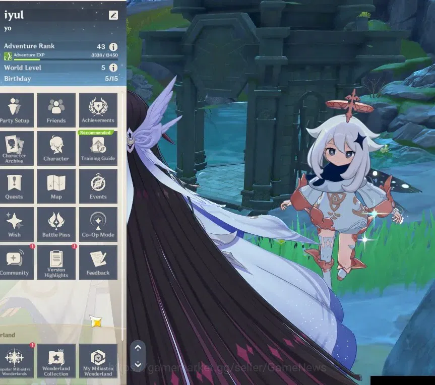 Genshin Impact Accounts Asia |AR 43 |2 Limited |Columbina,Linnea |MC Male  image 2