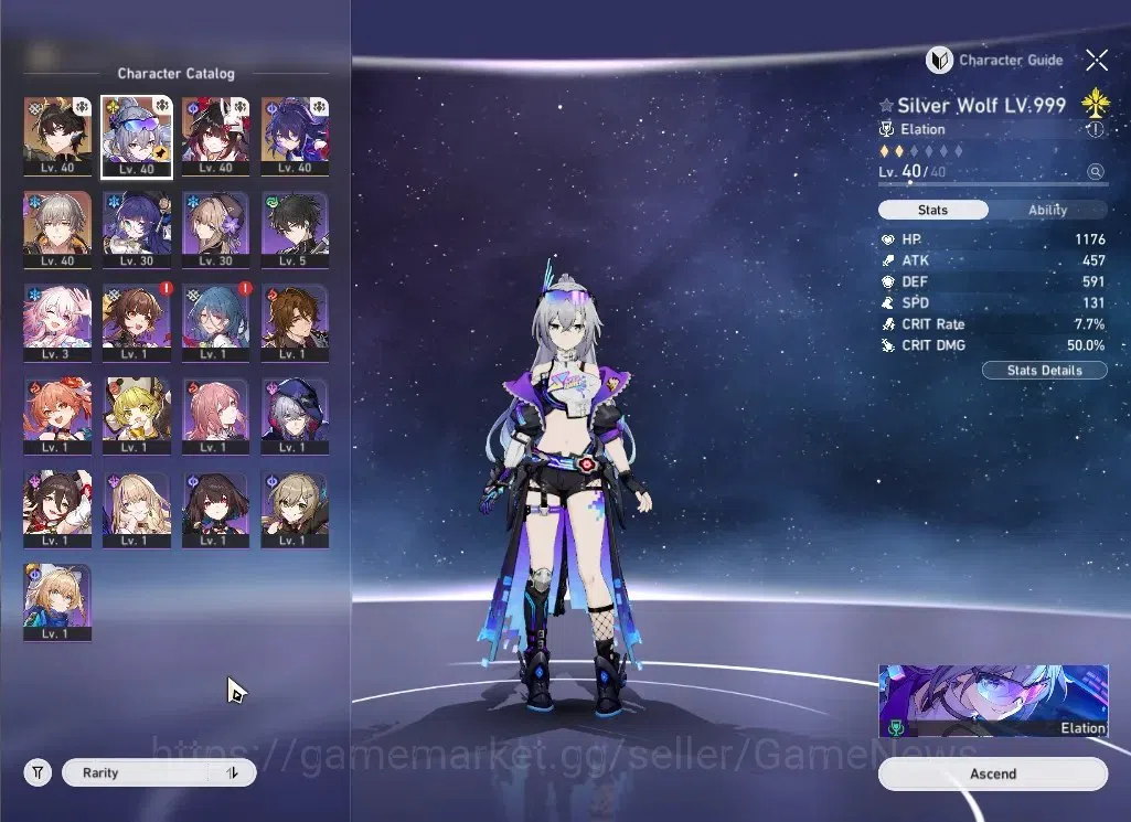 Honkai Star Rail Accounts Asia| TL 41| 4 Limited| [Silver Wolf 999]+Sign,Spa image 4