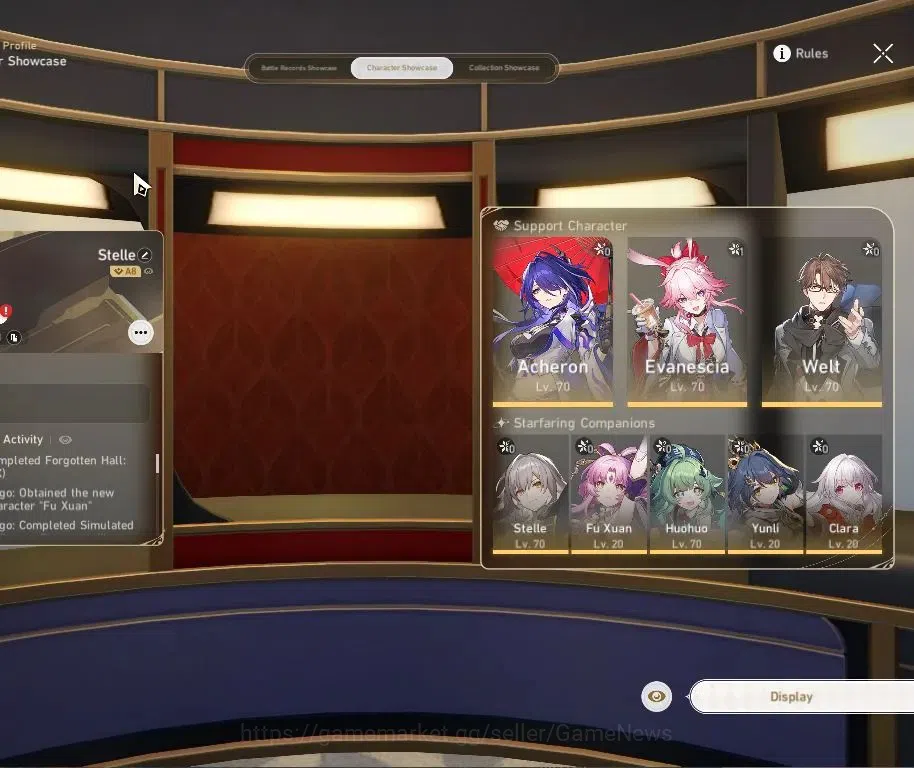 Honkai Star Rail Accounts Asia | TL 53 | 5 Limited |Evanescia E1 + Signature image 2