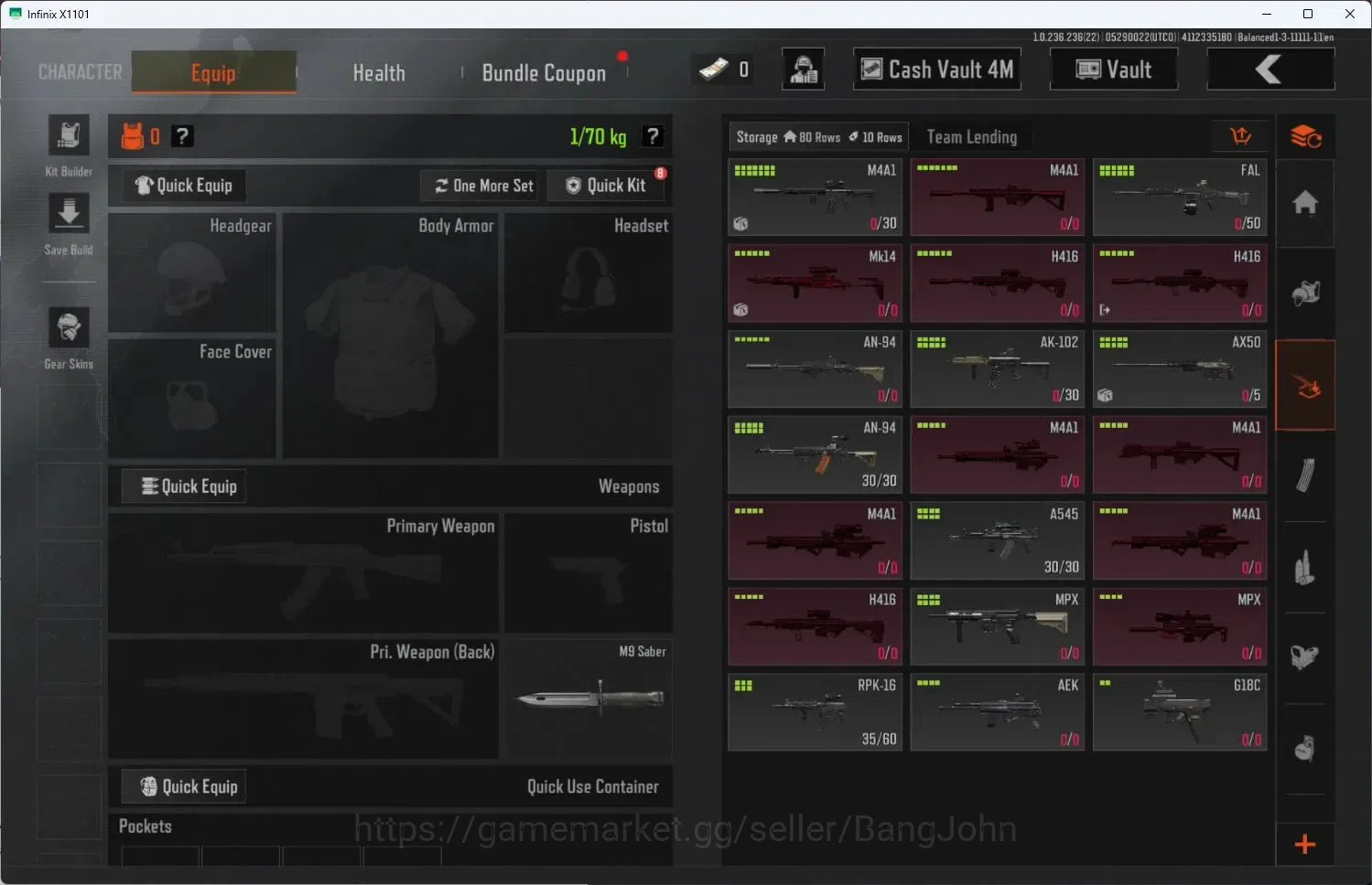 Arena Breakout Accounts High Value Mobile | LV 30 | SV 12.6 M | CV 4.0 M | GM AK-12, Forest MP5, Abomi. Vector 9, Speed SQB 4