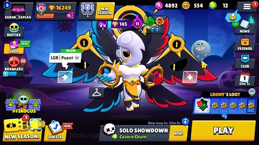 Brawl Stars Accounts Trophy 16249 |60 Brawlers|12 Max HC|3 HC,4 Legend,5 Mythic,27 Epic Skins|1095 Bling| Protect On |Check 1