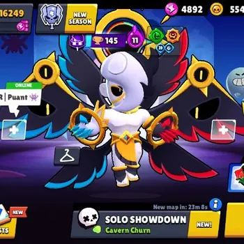 Brawl Stars Accounts Trophy 16249 |60 Brawlers|12 Max HC|3 HC,4 Legend,5 Mythic,27 Epic Skins|1095 Bling| Protect On |Check
