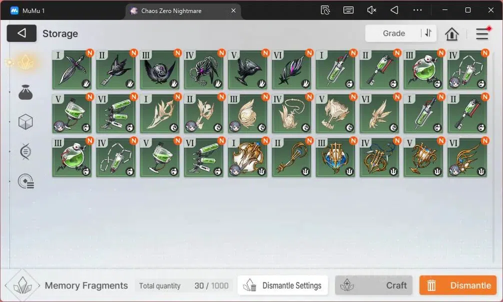Chaos Zero Nightmare Accounts ASIA | LV22 | SSR 2 | Heidemarie Lv1 + Khalipe Lv1 image 7