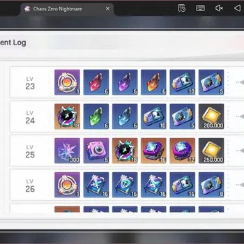 Chaos Zero Nightmare Accounts ASIA | LV22 | SSR 2 | Heidemarie Lv1 + Khalipe Lv1 | TakeMail | CZN014B
