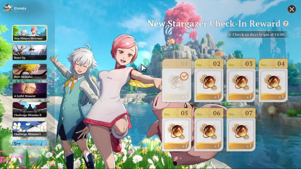 The Seven Deadly Sins: Origin Accounts [EU] Fresh Starter Lv 2 | 2 SSR | Meliodas, Guila  image 8