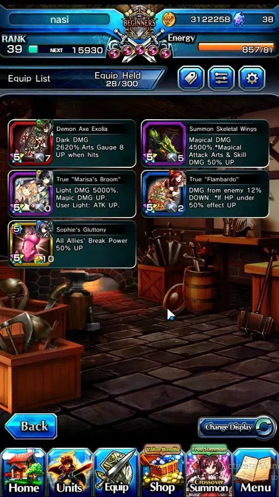 Grand Summoners Accounts Global|Rank 39|Starter|3 Ascend|[Young Inheritor I image 4