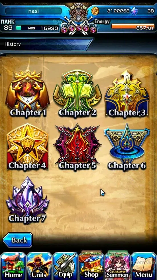 Grand Summoners Accounts Global|Rank 39|Starter|3 Ascend|[Young Inheritor I image 7