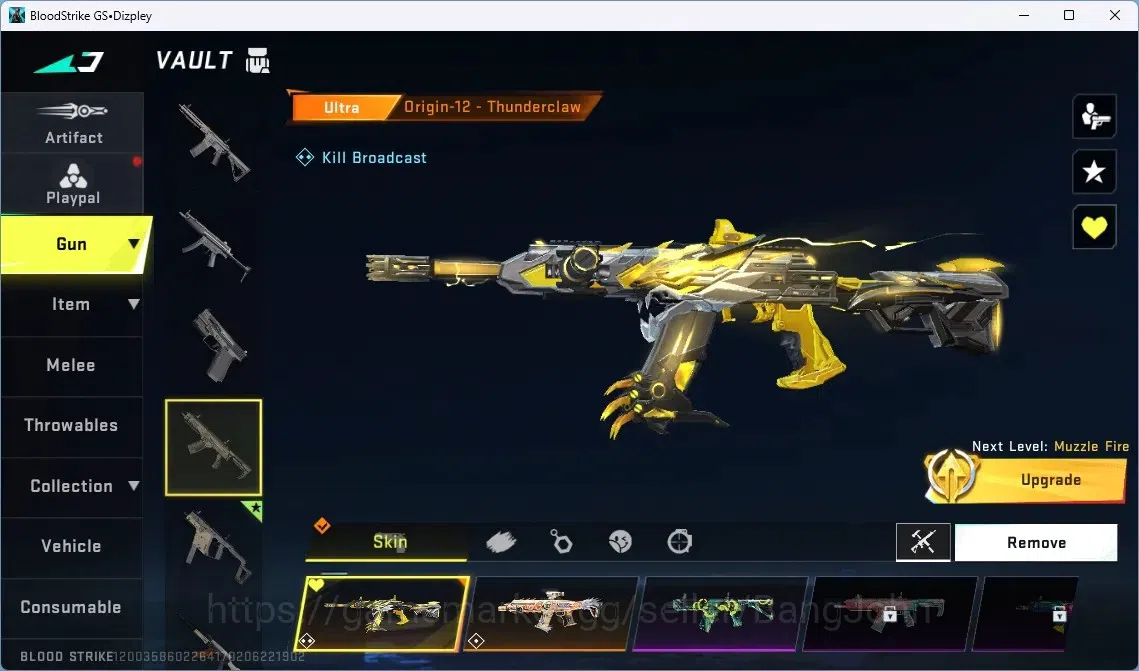 Blood Strike Accounts ASIA | 1 ETERNAL Desert eagle | 3 7DS | 2 TR | 1 L image 4