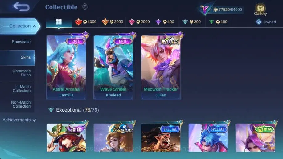 Mobile Legends: Bang Bang Accounts Global|Hero 132|Skin 335|Renowned|Itachi+Sasuke|ST image 18