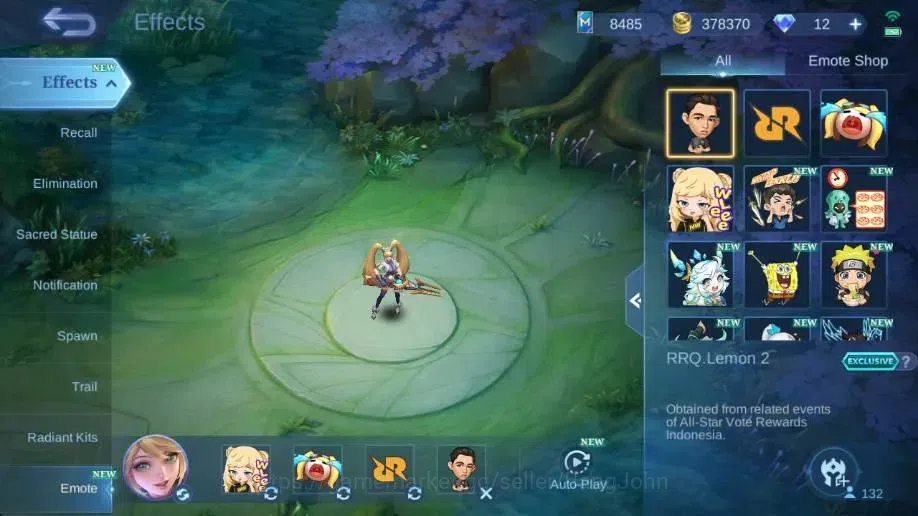 Mobile Legends: Bang Bang Accounts Global|Hero 132|Skin 335|Renowned|Itachi+Sasuke|ST image 7