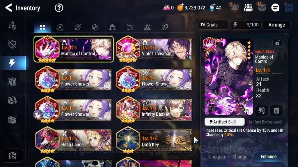 Epic Seven Accounts GLOBAL Unverif|New Era|2 ML(Rhiana N Luciela,EW Lu image 15