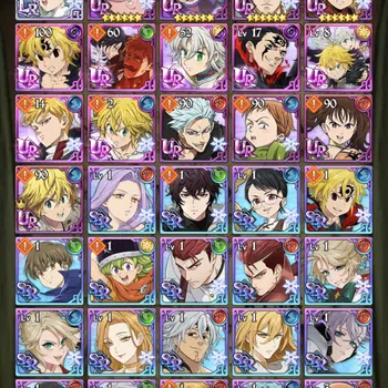 The Seven Deadly Sins: Grand Cross Accounts Starter Starter Asia CC 505K|Chapter 6| 2LR (Elizabeth,Nemesis Meliodas