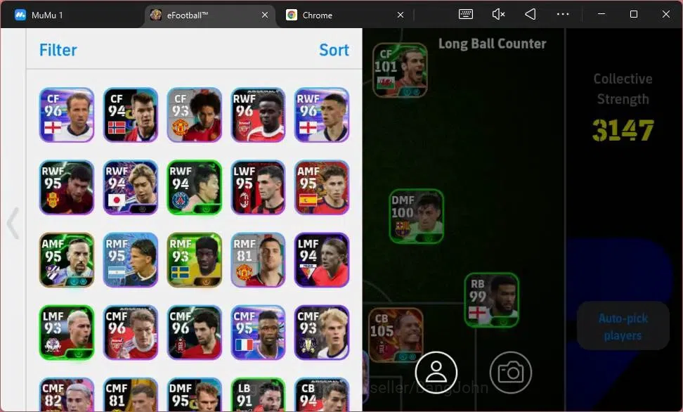 eFootball Accounts Mobile|PW 3147|Bigtime Van Dijk|Epic Hazzard,Rosic image 2