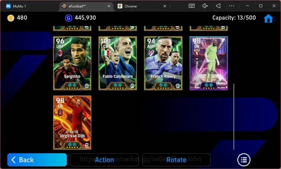 eFootball Accounts Mobile|PW 3147|Bigtime Van Dijk|Epic Hazzard,Rosic image 4