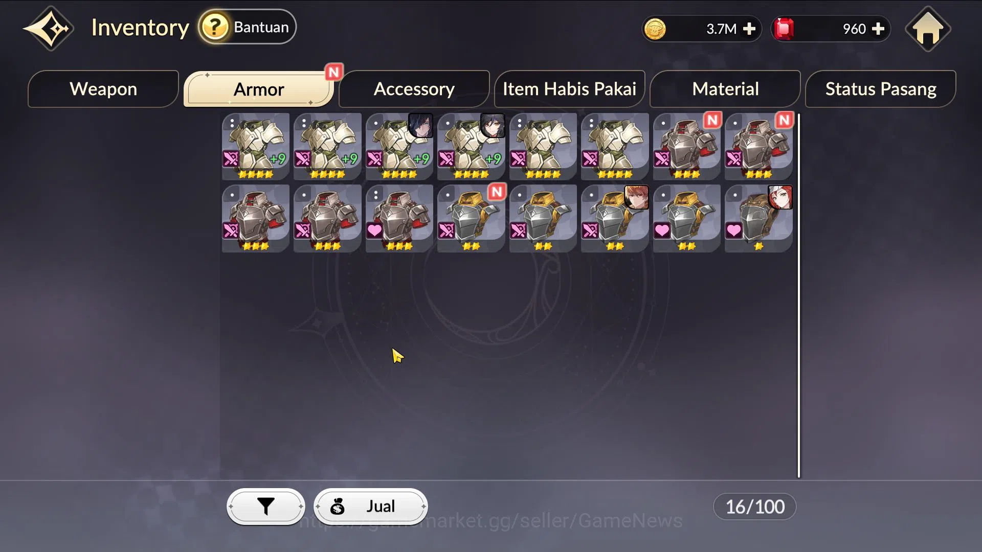 Seven Knights Re:Birth Accounts Global|Starter 4 Legendary(Teo*6,Ace,BI Dam,Rachel image 12
