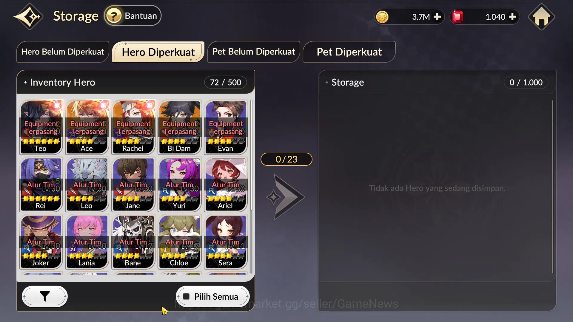 Seven Knights Re:Birth Accounts Global|Starter 4 Legendary(Teo*6,Ace,BI Dam,Rachel image 3