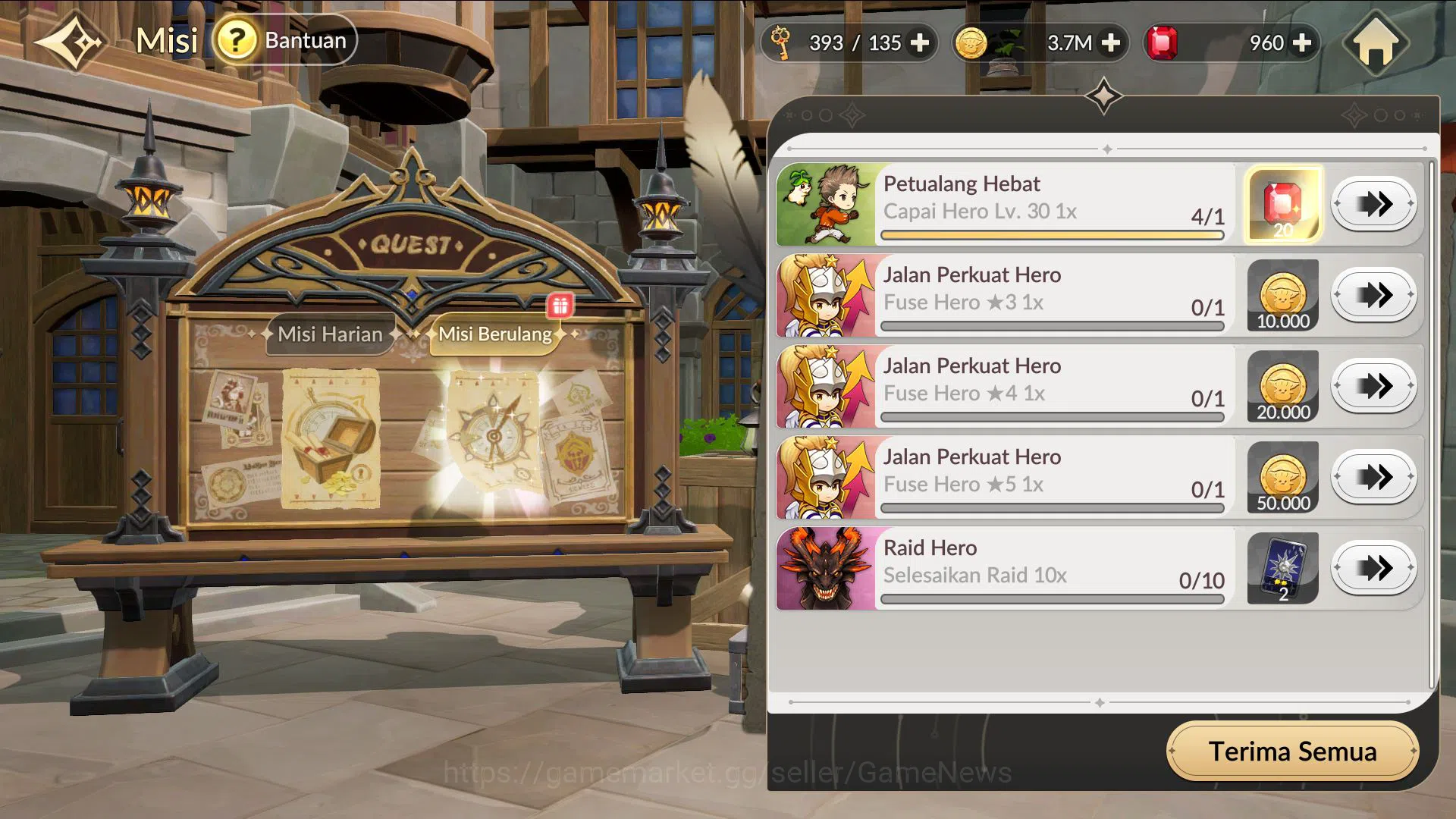 Seven Knights Re:Birth Accounts Global|Starter 4 Legendary(Teo*6,Ace,BI Dam,Rachel image 7