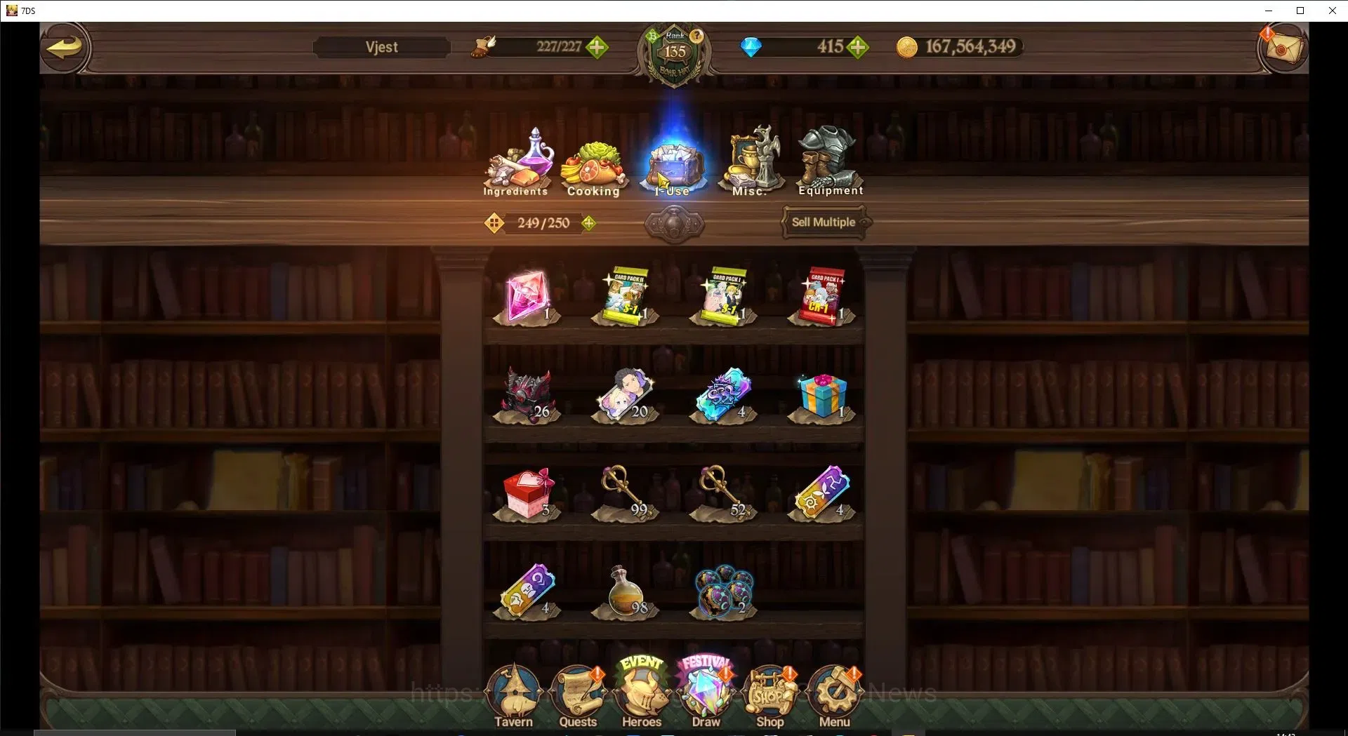 The Seven Deadly Sins: Grand Cross Accounts ASIA|5,4M CC|415 DM+78 LS|4 LR+5 UR+Many Collab|El image 20
