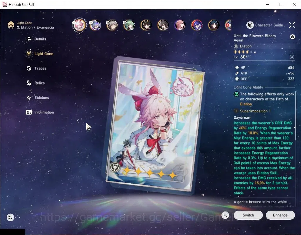 Honkai Star Rail Accounts Asia|TL 42|8 Limited|[Evanescia]+Sign,SW 999,Dante image 5
