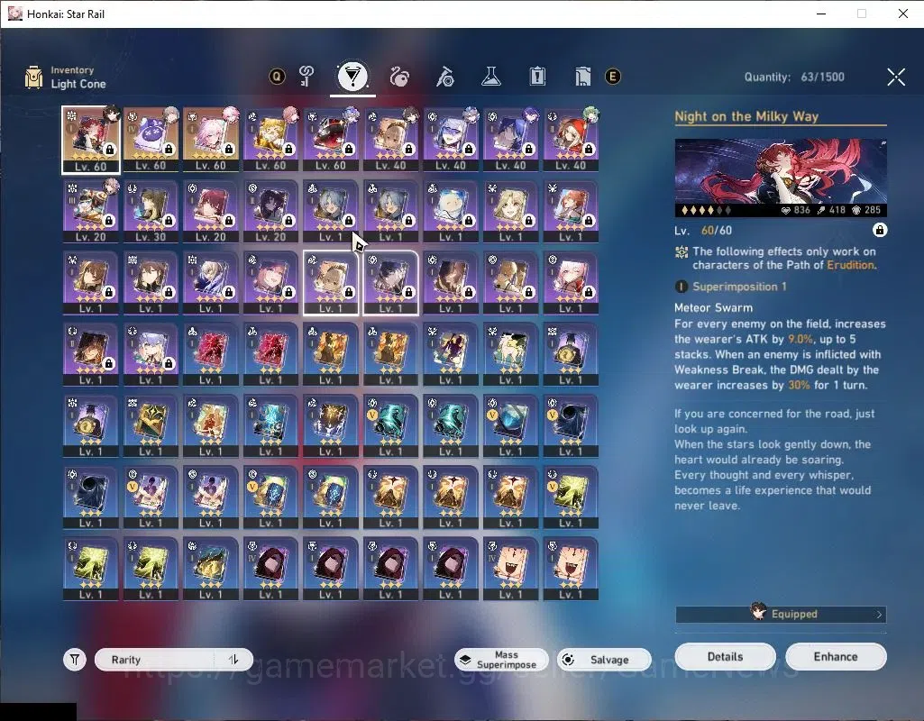 Honkai Star Rail Accounts Asia|TL 42|8 Limited|[Evanescia]+Sign,SW 999,Dante image 6