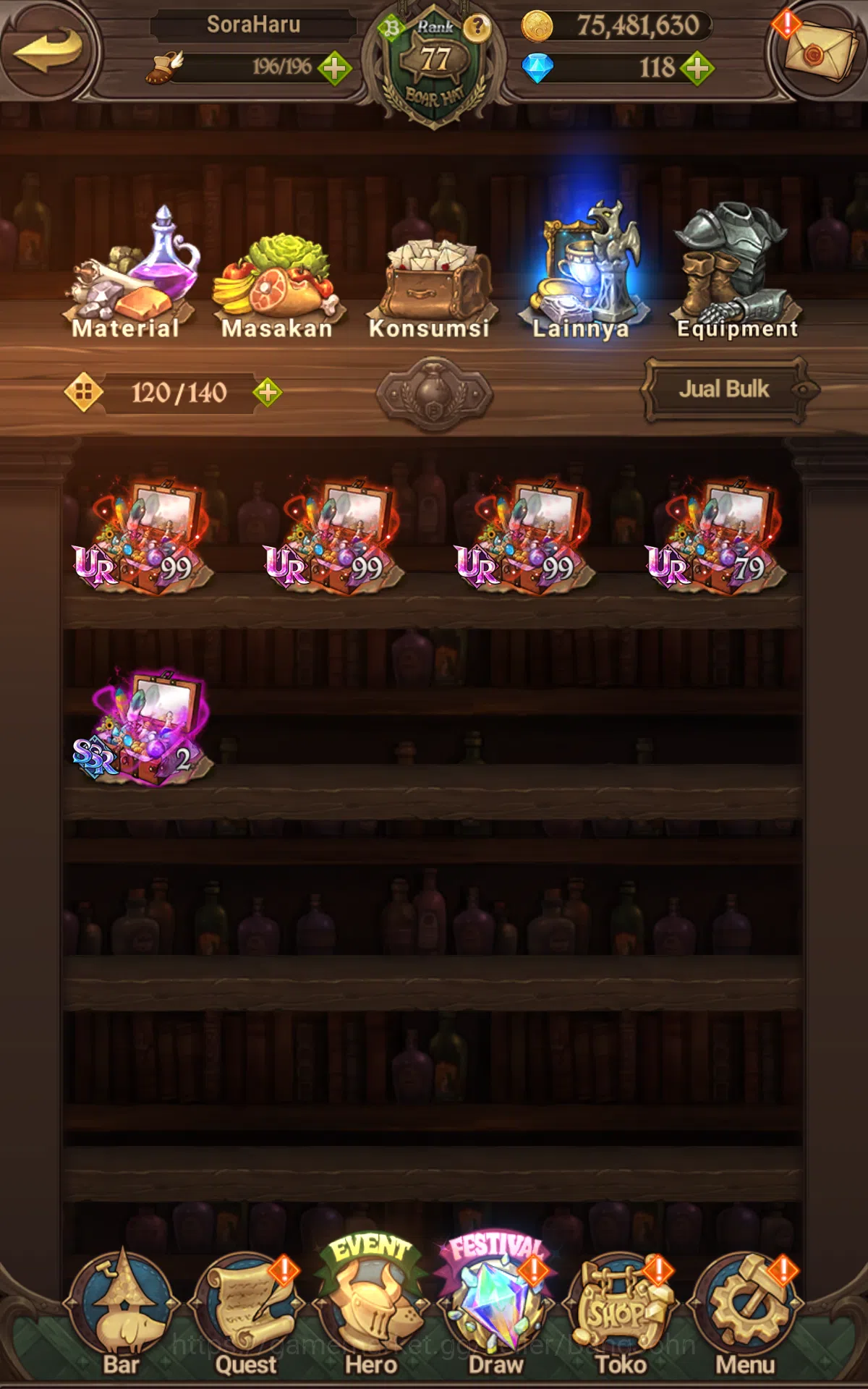 The Seven Deadly Sins: Grand Cross Accounts GLOBAL |3.1M CC|UR Merlin&escanor,Salos,Brunhild,F image 6