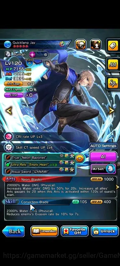 Grand Summoners Accounts End-Game Global|Rank 135|33 Ascend+20TW(Summer Miyu,Sayaka Miki,Shirou Emiya,JAY,Chloe,WaRhERO 10