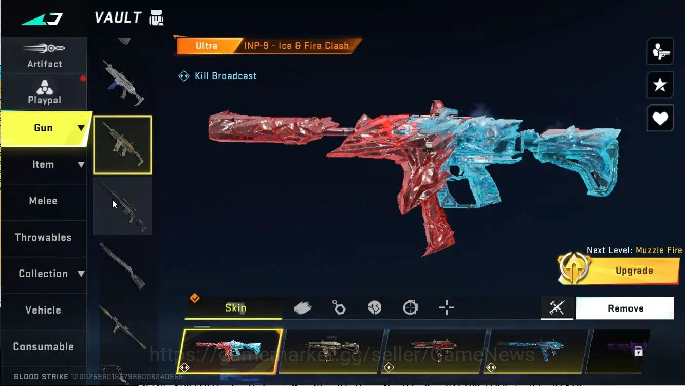 Blood Strike Accounts ASIA|ETERNAL Vector-Shadowdrake Lv3|Collab TOKREV image 18