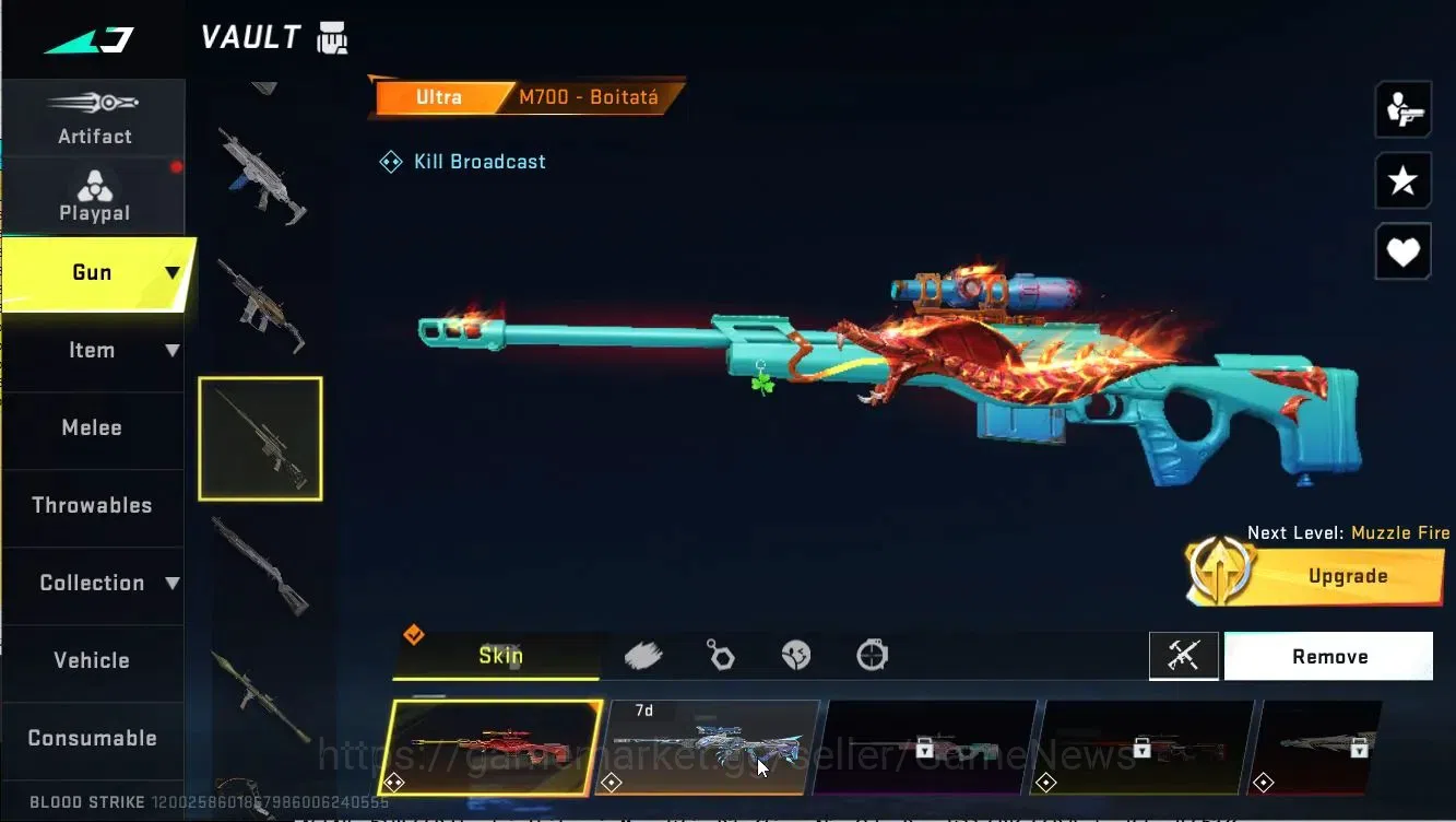 Blood Strike Accounts ASIA|ETERNAL Vector-Shadowdrake Lv3|Collab TOKREV image 19