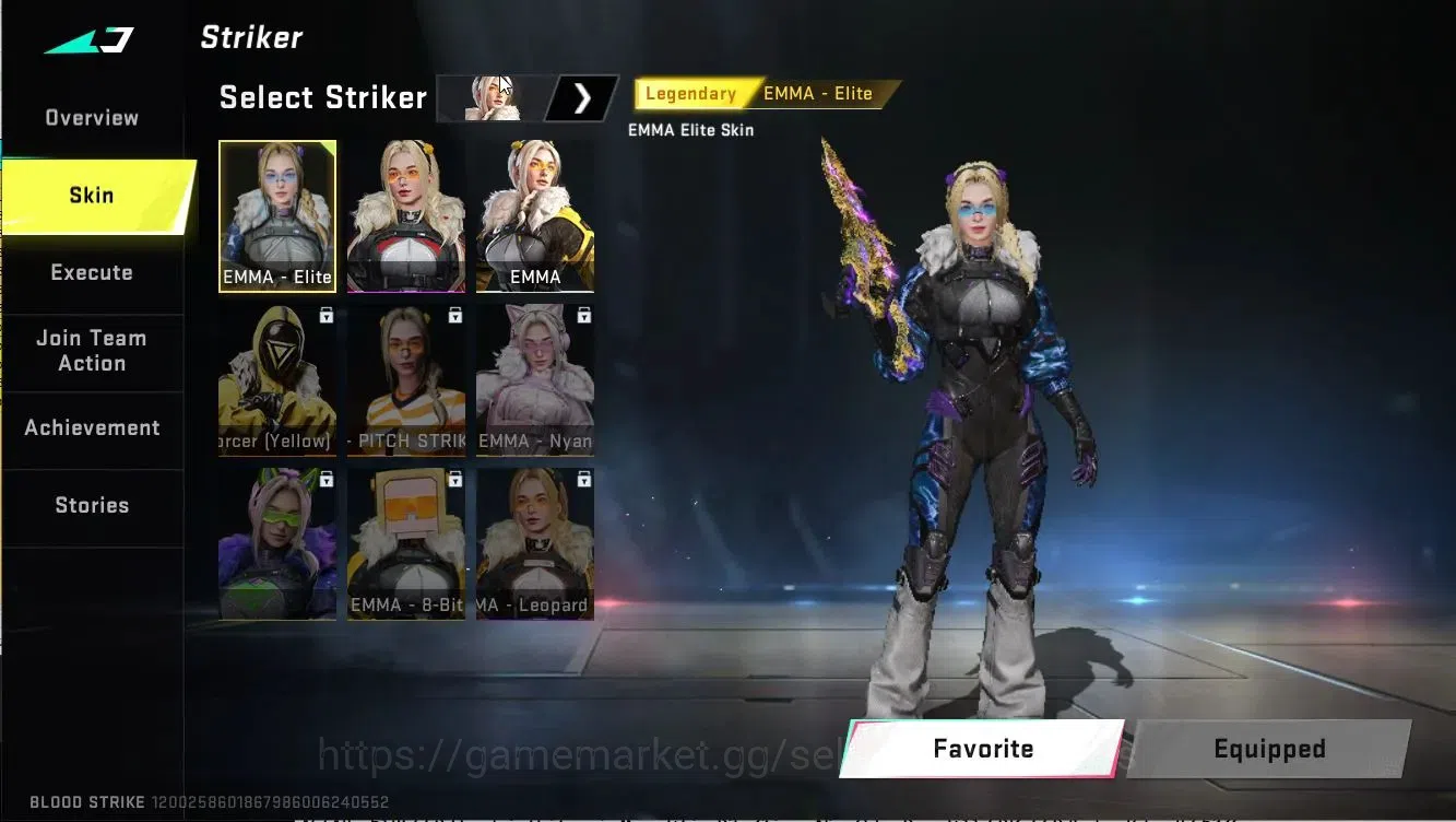 Blood Strike Accounts ASIA|ETERNAL Vector-Shadowdrake Lv3|Collab TOKREV image 4