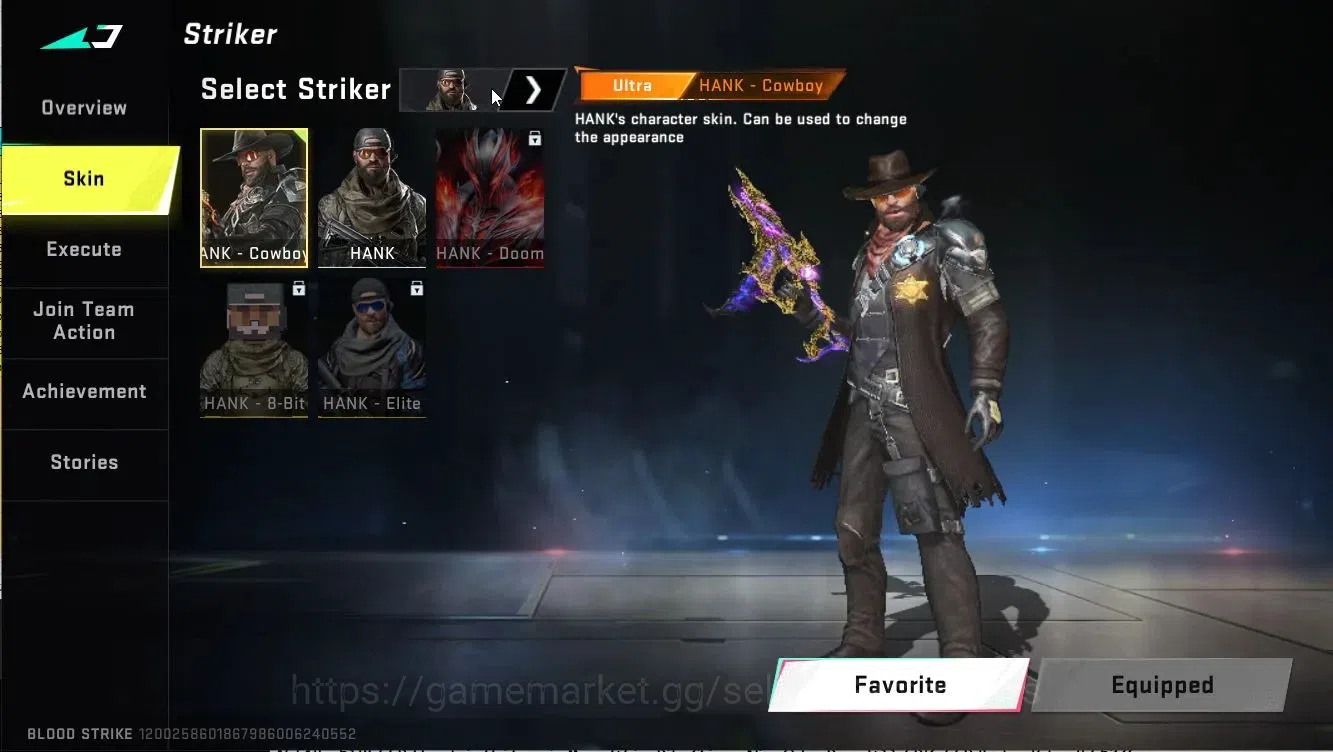Blood Strike Accounts ASIA|ETERNAL Vector-Shadowdrake Lv3|Collab TOKREV image 6