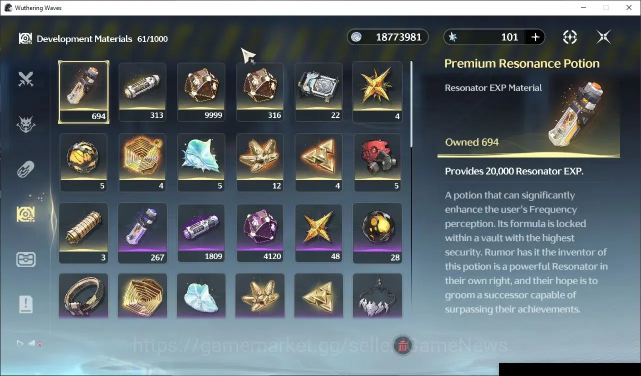 Wuthering Waves Accounts Starter EU|UL 49|5 Limited|DB Lvl 30|(Yangyang:Xuanling,Shorekeeper,Lynae)+Sign Changli,Rebecca |4 6