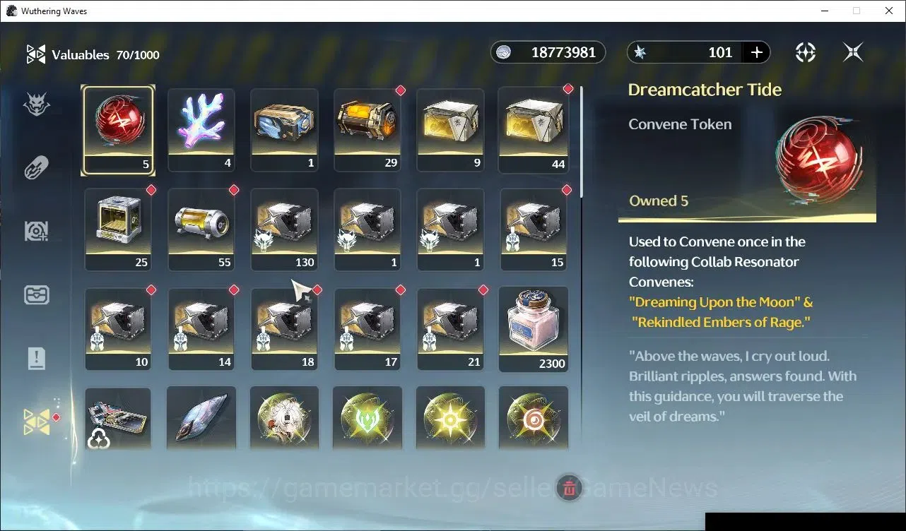 Wuthering Waves Accounts Starter EU|UL 49|5 Limited|DB Lvl 30|(Yangyang:Xuanling,Shorekeeper,Lynae)+Sign Changli,Rebecca |4 9