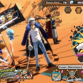 One Piece Bounty Rush Accounts High-End Global | EX 4 | Max 4 | PR 19 | Gol D. Roger 2x Max,Marshall D. Teach Max,Trafalgar
