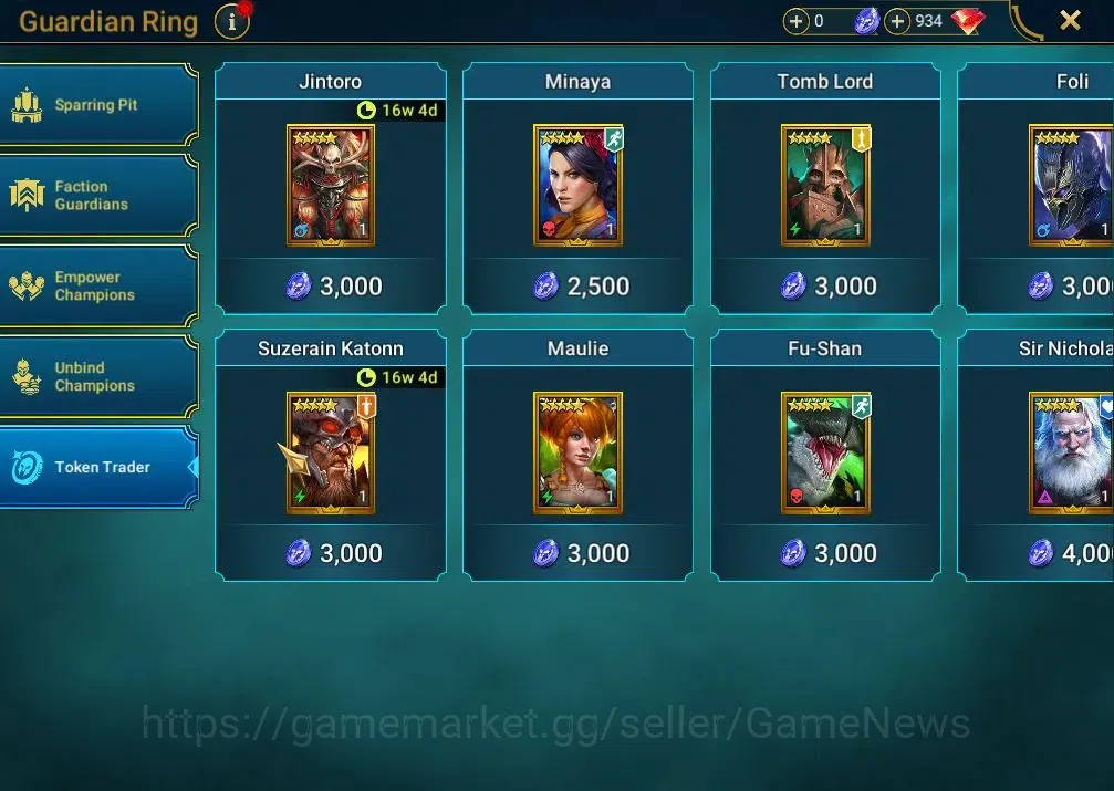 Raid: Shadow Legends Accounts Lv 26|735K Pwr|18 Legend(Ninja,Sun Wukong,Artak,Mi image 14