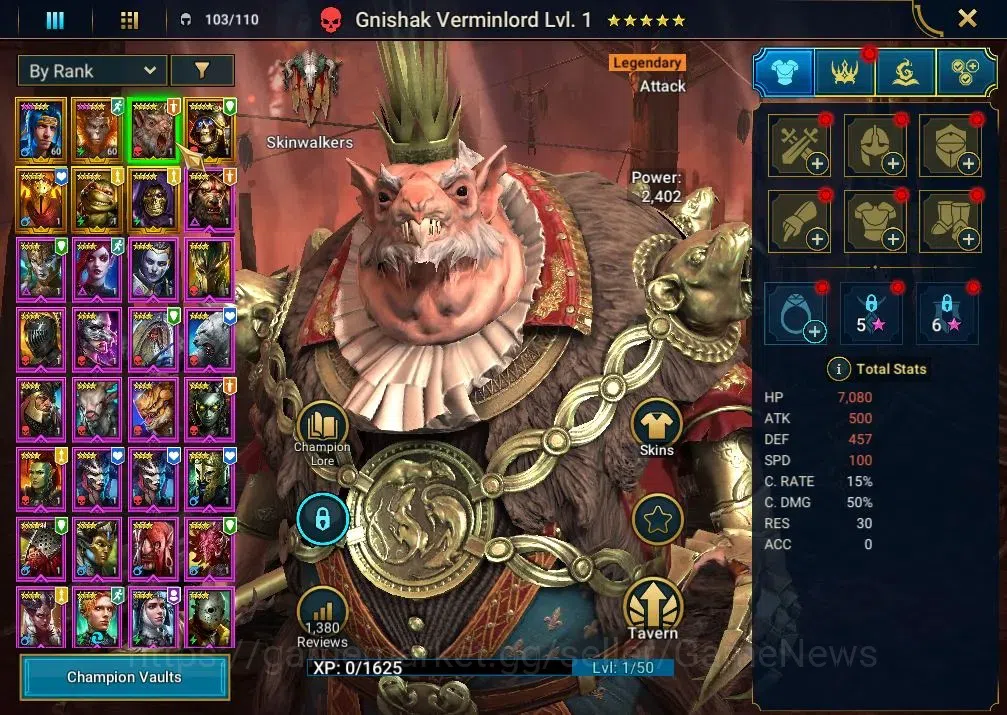 Raid: Shadow Legends Accounts Lv 26|735K Pwr|18 Legend(Ninja,Sun Wukong,Artak,Mi image 5