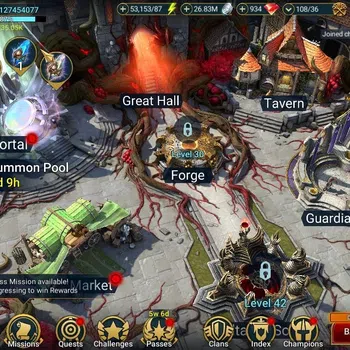 Raid: Shadow Legends Mid-Game Lv 26|735K Pwr|18 Legend(Ninja,Sun Wukong,Artak,Mi image 1