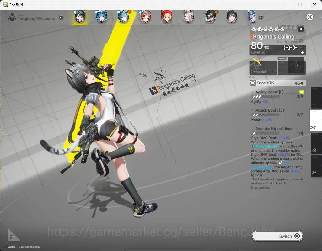 Arknights: Endfield Accounts ASIA | LVL 49 | WP 6s 7| tangtang sign, Ardelia si image 11