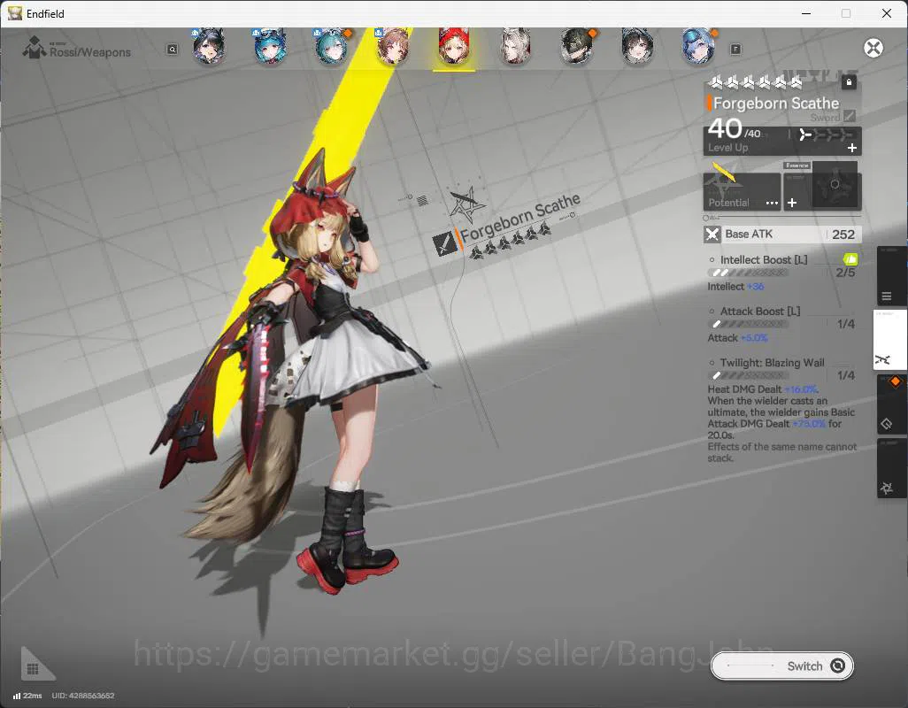 Arknights: Endfield Accounts ASIA | LVL 49 | WP 6s 7| tangtang sign, Ardelia si image 15