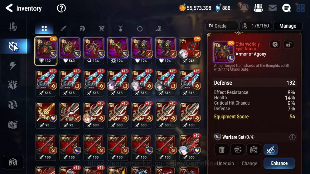 Epic Seven Accounts High-End GLOBAL Unverif|New Era|7 ML(E Ilynav,US Choux,B Hwayoung,Etc)+Rinak,AS Flan,Ruiza,Etc|PoH 11