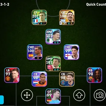 eFootball Accounts Legends & Iconic Players Mobile |PW 3011|BIGT Messi,Epic VanBommel Cantona,Shwt IbrahimMaza