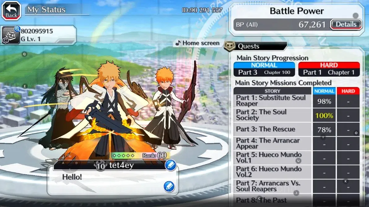 Bleach: Brave Souls Accounts GLOBAL]20k Orb+Fresh All Story|Ichigo10ThAnniv,Ich image 4
