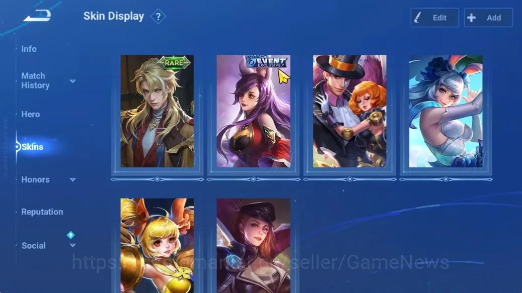 Honor of Kings Accounts Hero 33 Skin 14| Legend (Angela) | AOT (Mayene),3  image 4