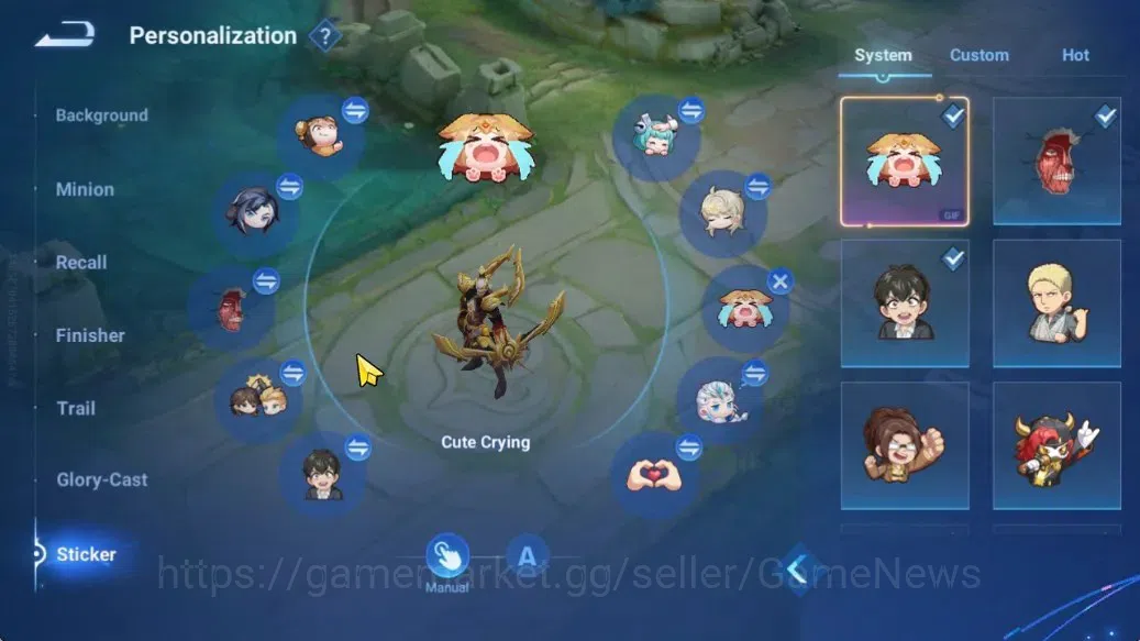 Honor of Kings Accounts Hero 33 Skin 14| Legend (Angela) | AOT (Mayene),3  image 8