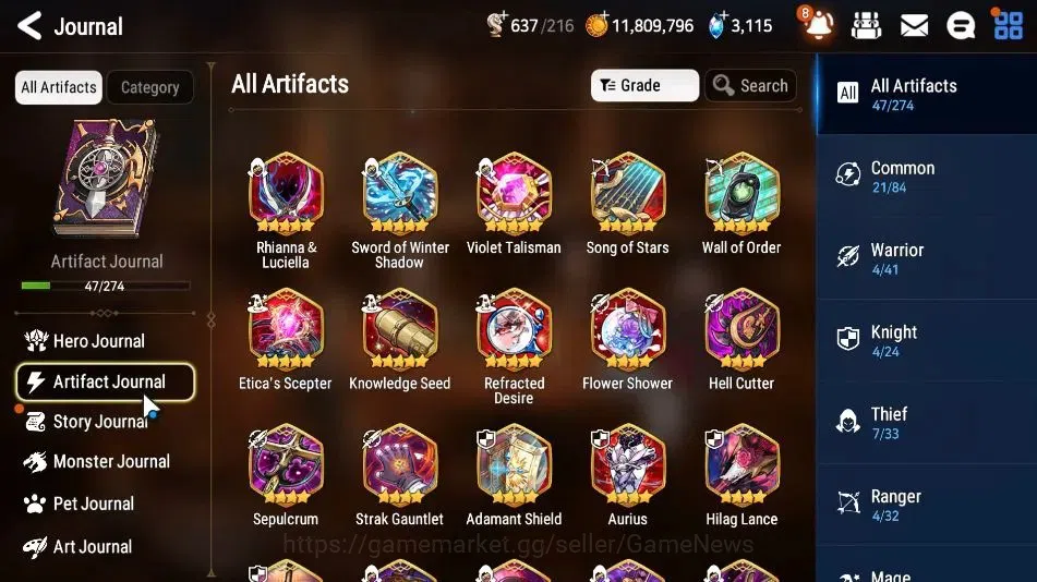 Epic Seven Accounts High-End GLOBAL Unverif|New Era|3 ML(Rhiana&Luciel,Specimen Sez,SOT Snow)+Zahhak,Fenne,Landy,Etc|Poh 10