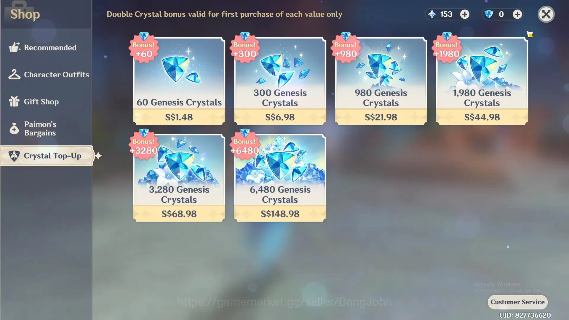 Genshin Impact Accounts Asia|AR 60|15 Limit+5Sign(Neuvillette,Furina,Kazuh image 2